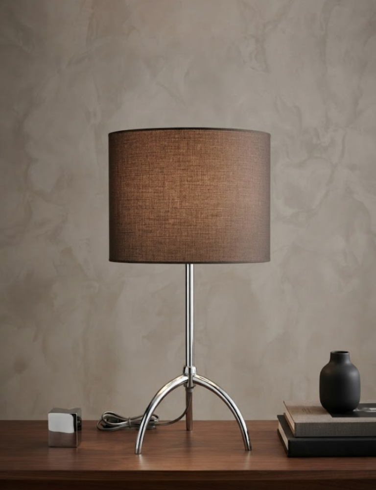 Lámpara de Mesa Trípode Moderna