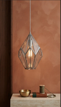 Colgante Geométrico de Cristal