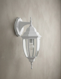 Farol de Pared Clásico en Acabado Blanco
