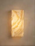 Aplique de Pared Rectangular de Alabastro "Ágora"