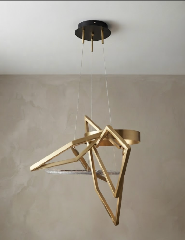 Candil Colgante Moderno Geométrico Angular