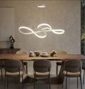 Candil LED Colgante Moderno de Diseño Fluido e Infinito