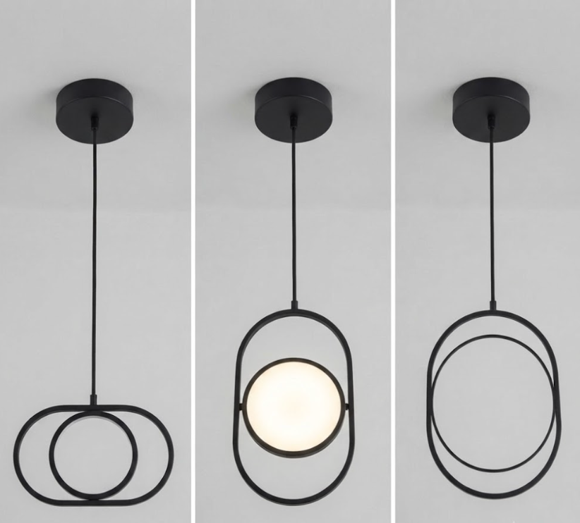 Lámpara Colgante LED Moderna "Munich"